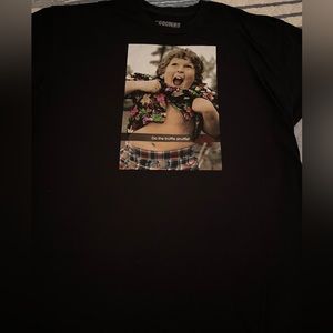Goonies Chunk Truffle Shuffle Black T-Shirt XL